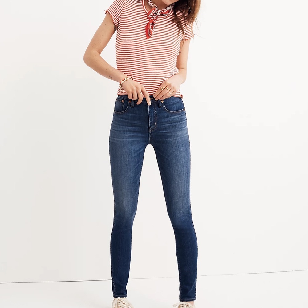 NWT Madewell High Rise Skinny Jeans